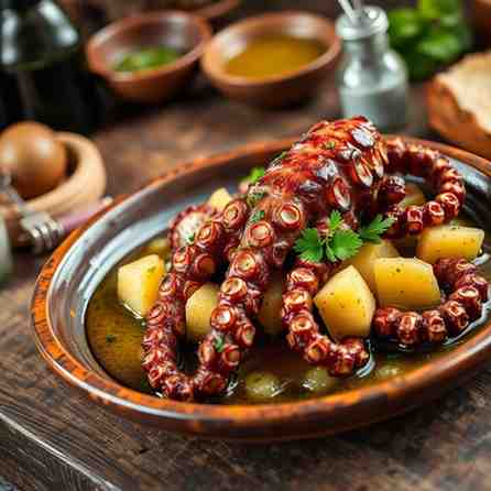 Octopus in Olive Oil - Polvo à Lagareiro Recipe